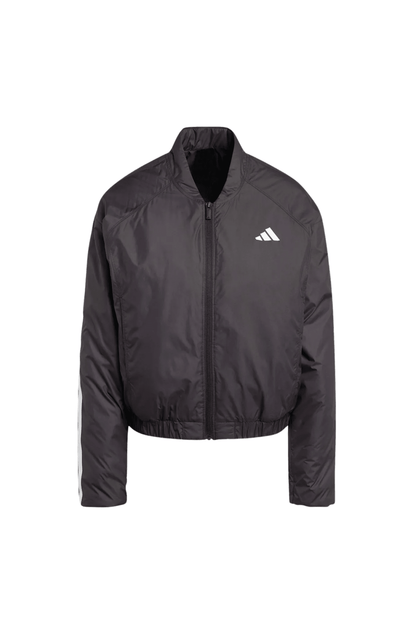 Jaqueta Adidas Essentials CLIMAWARM 3 - stripes Preto/Branco - NewSkull