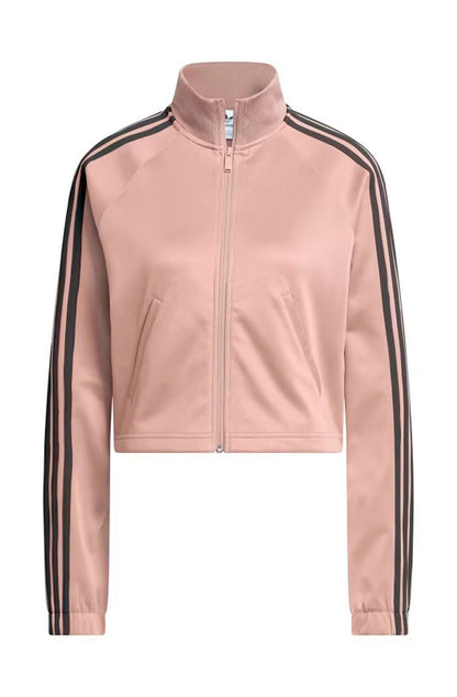 Jaqueta Adidas Malha Warm - Up Bege/Preto - NewSkull
