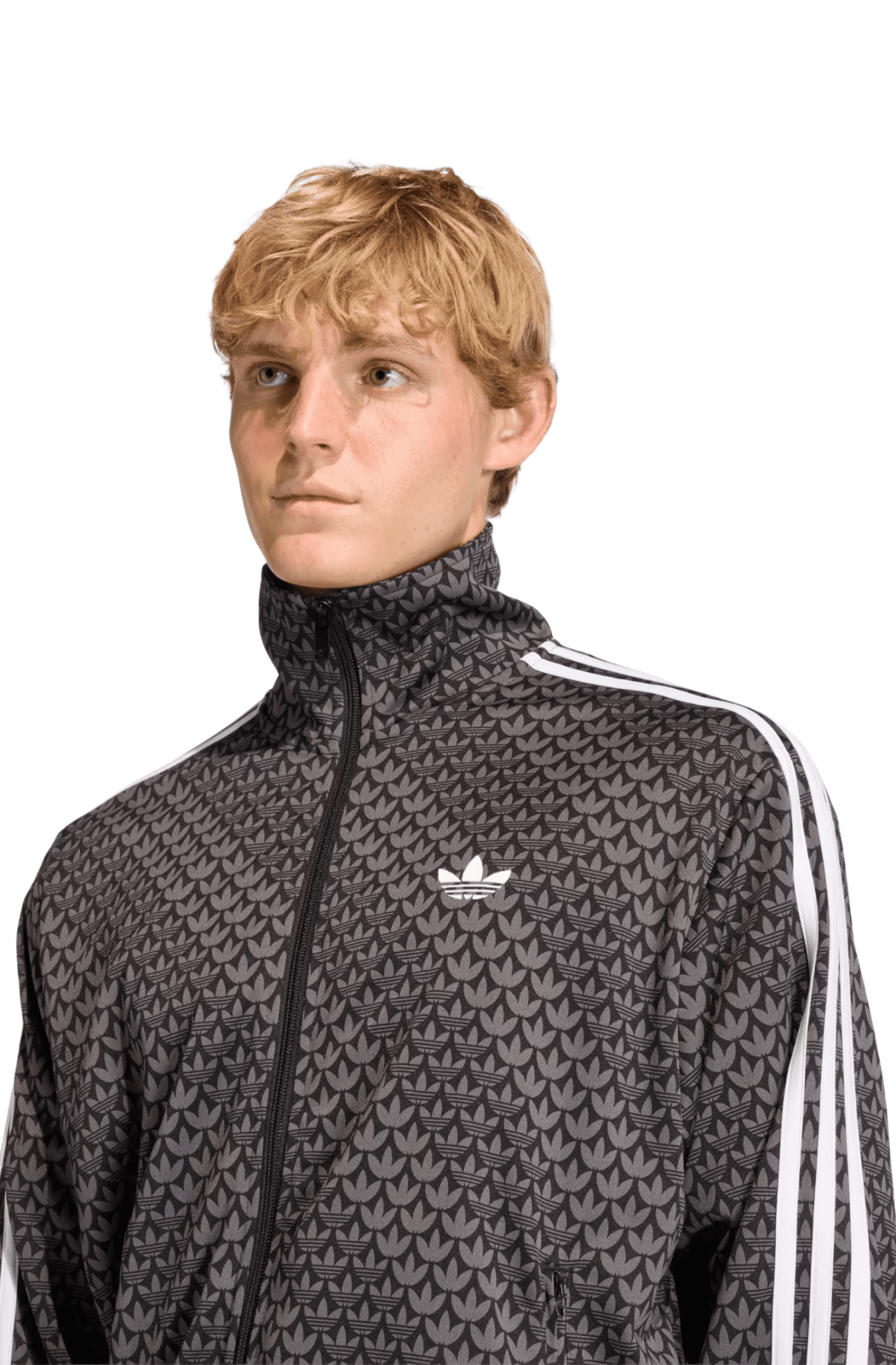 Jaqueta Adidas Originals Firebird Preto/Branco - NewSkull