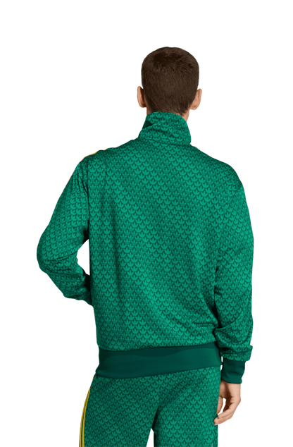 Jaqueta Adidas Originals Firebird Verde/Amarelo - NewSkull