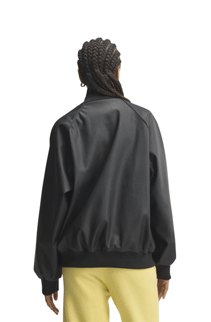 Jaqueta Adidas Oversized Pleather SST Preto/Preto - NewSkull