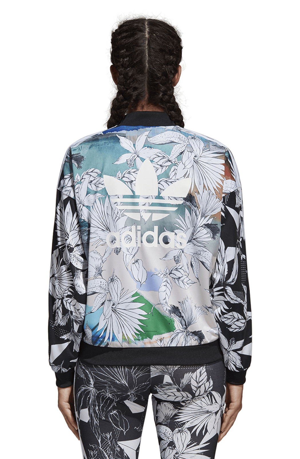 Jaqueta Adidas Oversized x Farm Feminina Multicor - NewSkull