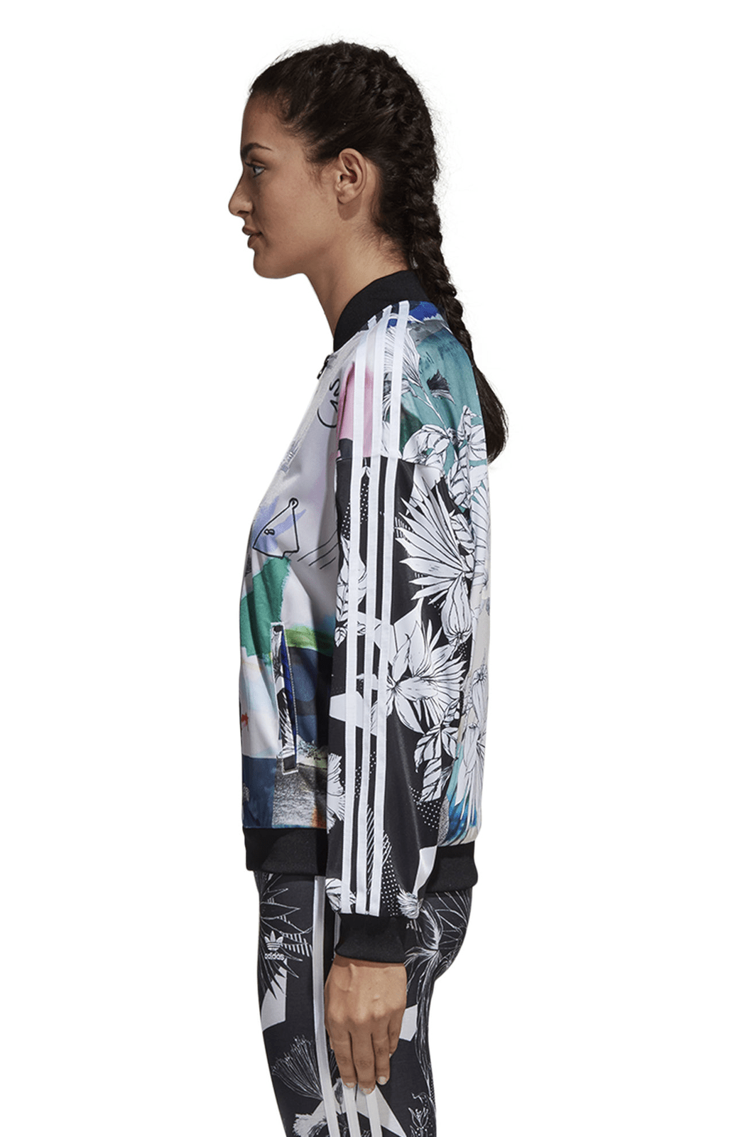 Jaqueta Adidas Oversized x Farm Feminina Multicor - NewSkull