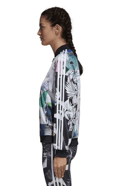 Jaqueta Adidas Oversized x Farm Feminina Multicor - NewSkull