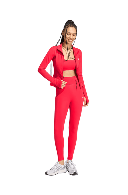 Jaqueta Adidas Poliéster Trefoil Essentials Vermelho - NewSkull