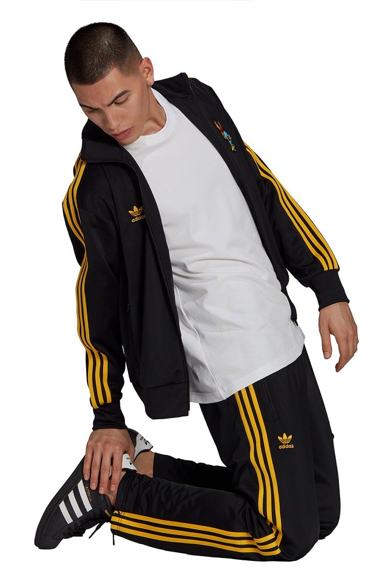 Jaqueta Adidas The Simpsons Firebird Preta/Amarela – NewSkull