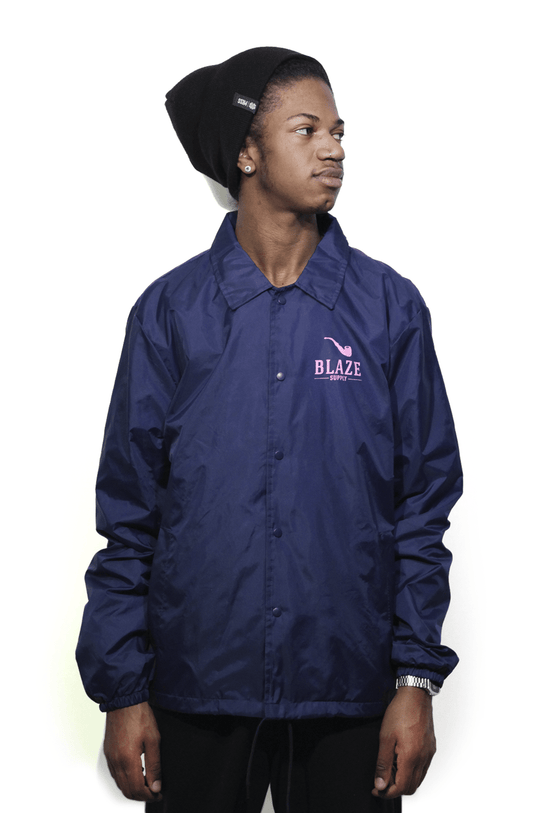 Jaqueta Blaze Corta Vento Logo Pipe Marine Azul Marinho - NewSkull