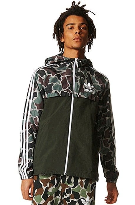 Jaqueta Corta Vento Adidas Camouflage - NewSkull