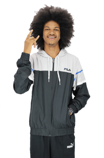 JAQUETA CORTA VENTO FILA CLASSIC PRETO - NewSkull