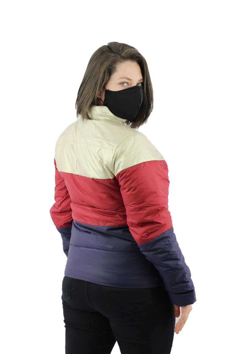 Jaqueta Fila Feminina Padded 2 Dourada/Marinho - NewSkull