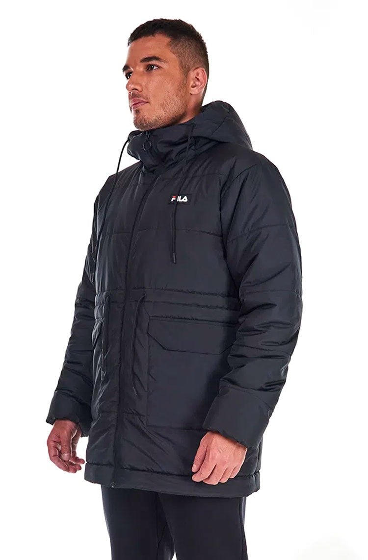 Jaqueta Fila Masculina Overheat Preto/Preto - NewSkull