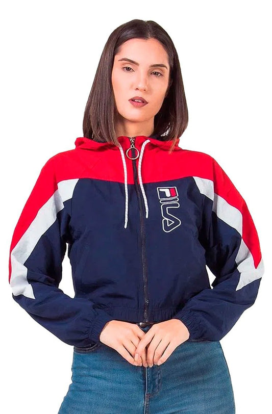Jaqueta Fila Sport Feminina Vermelha/Azul - NewSkull