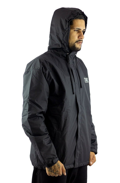 Jaqueta Impie 3B Rubber Patch Preta/Branca - NewSkull
