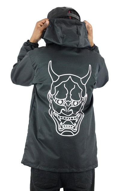 Jaqueta IMPIE Impermeável Outline Preta - NewSkull