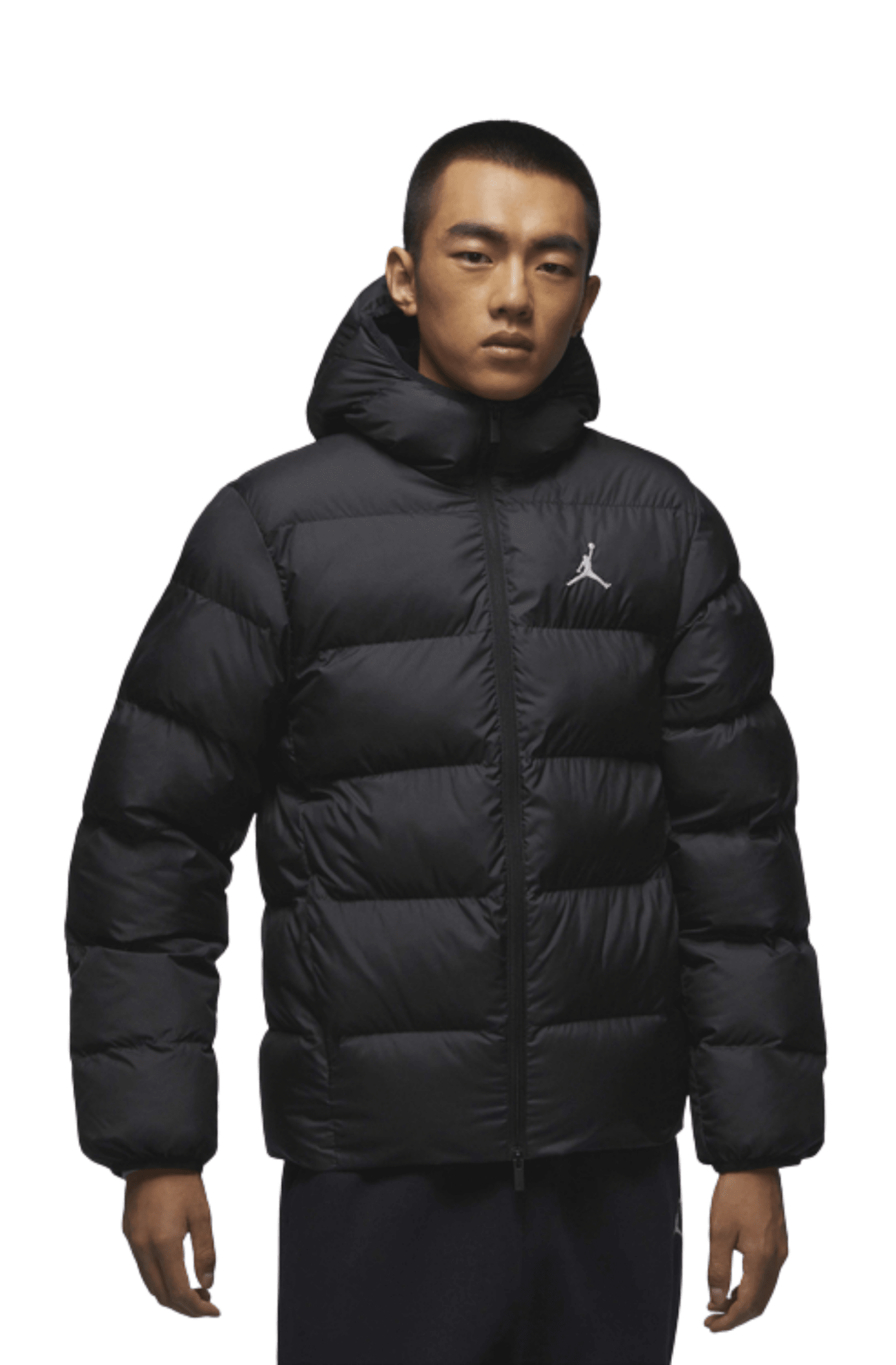 Jaqueta Jordan Brooklyn Puffer Preto - NewSkull