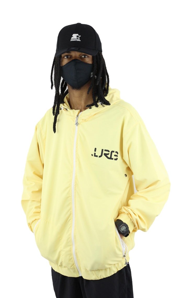 Jaqueta LRG Quebra Vento Recuiter Amarela - NewSkull