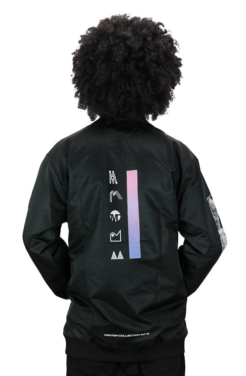 Jaqueta Mess Corta Vento Video Girl Preta - NewSkull