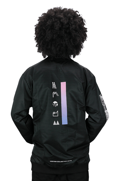 Jaqueta Mess Corta Vento Video Girl Preta - NewSkull