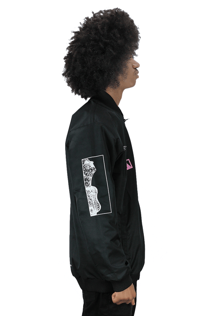 Jaqueta Mess Corta Vento Video Girl Preta - NewSkull