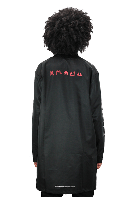 Jaqueta Mess Parka Dope Boy Preta - NewSkull