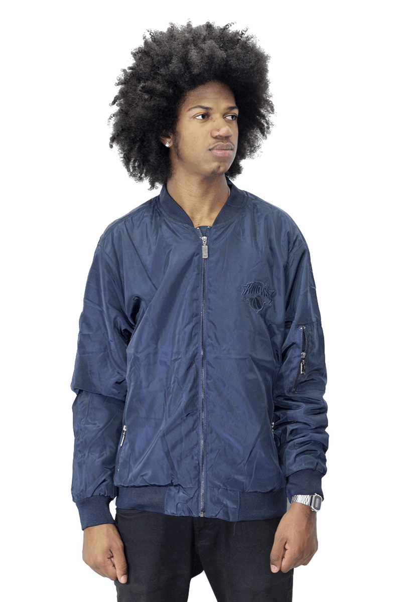 Jaqueta NBA New York Knicks Bomber Azul - NewSkull