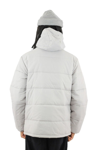Jaqueta New Era Estofada Puffer Cities Nyc Cinza - NewSkull