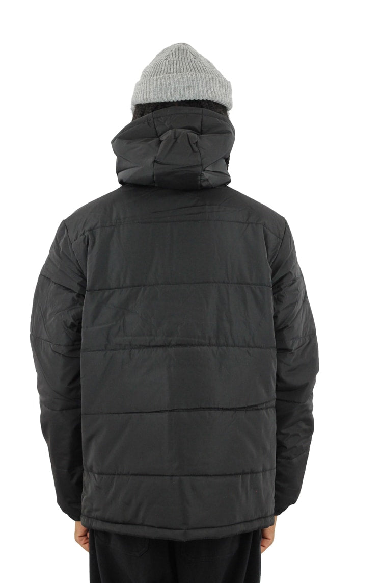 Jaqueta New Era Estofada Puffer Cities Nyc Preta - NewSkull
