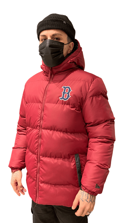 Jaqueta New Era Modern Classic Minimal Bosred Vermelho/Azul - NewSkull