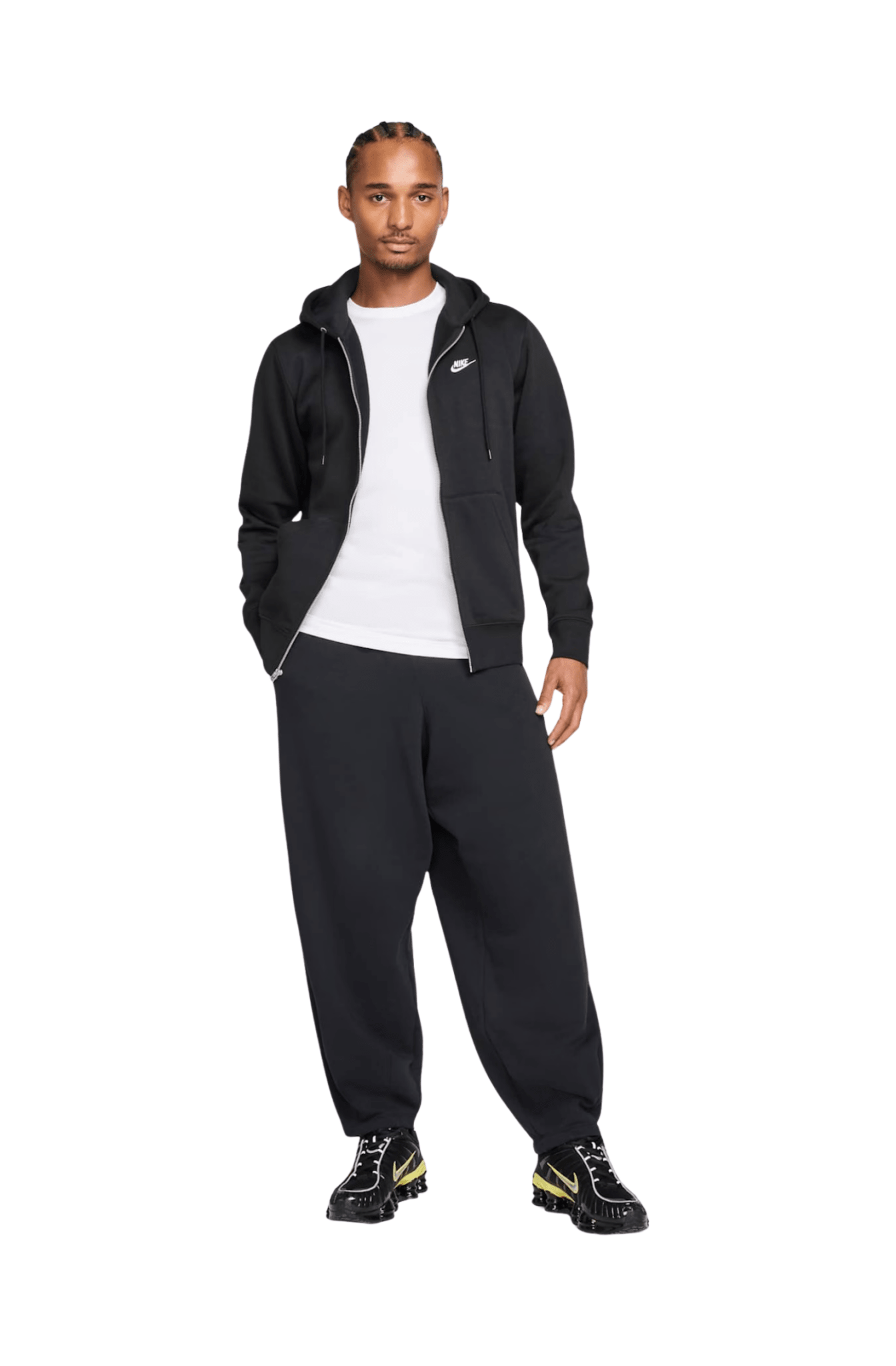 Jaqueta Nike Club Masculino Preto - NewSkull
