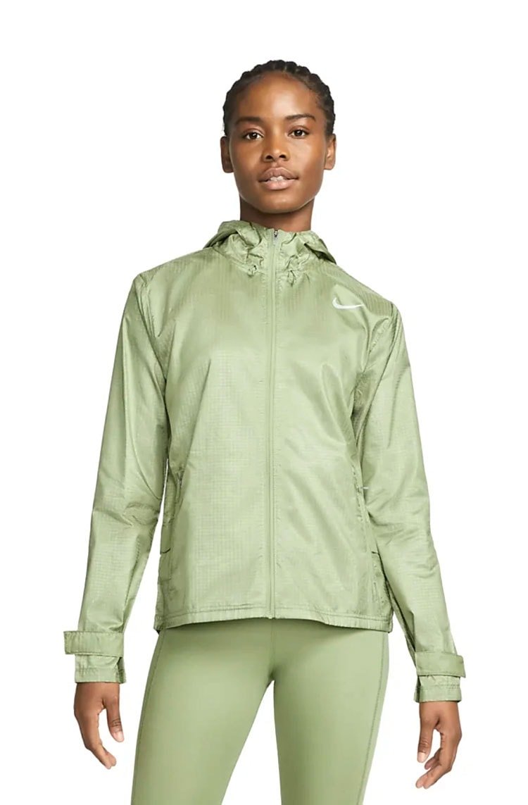 Jaqueta Nike Corta Vento Essential Running Feminina Verde - NewSkull