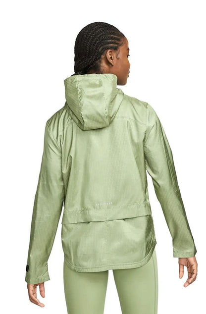Jaqueta Nike Corta Vento Essential Running Feminina Verde - NewSkull