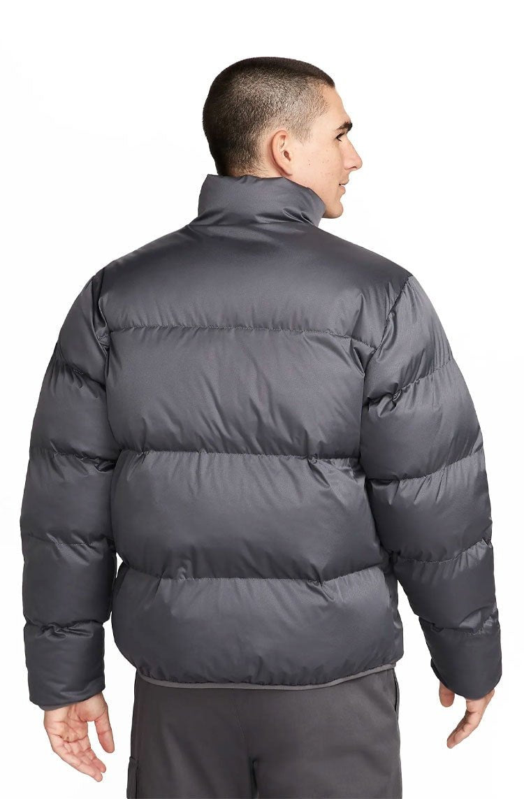 Jaqueta Nike Sportswear Club Puffer Masculino Cinza - NewSkull