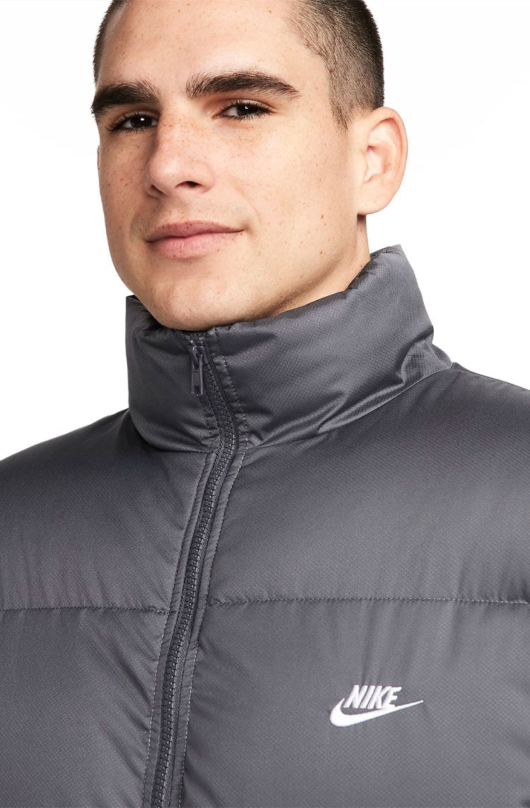 Jaqueta Nike Sportswear Club Puffer Masculino Cinza - NewSkull