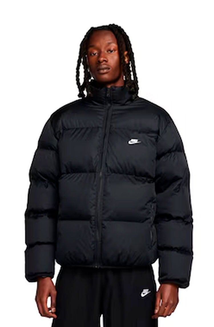 Jaqueta Nike Sportswear Club Puffer Masculino Preto - NewSkull