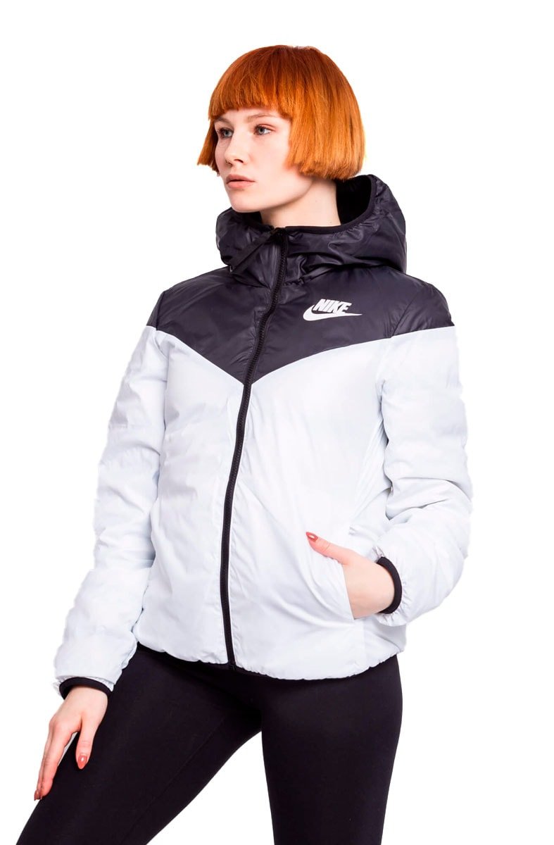 Jaqueta Nike Sportswear Down - Fill (Dupla - Face) Preta/Branca - NewSkull