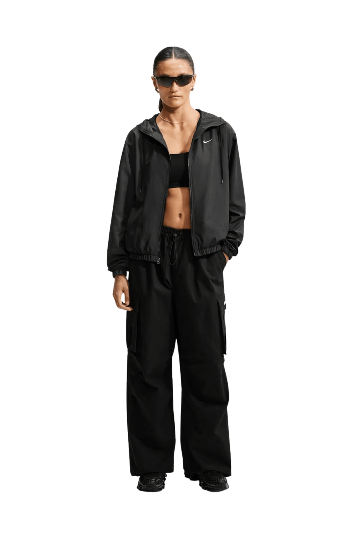 Jaqueta Nike Sportswear Hooded UV Feminino Preto - NewSkull