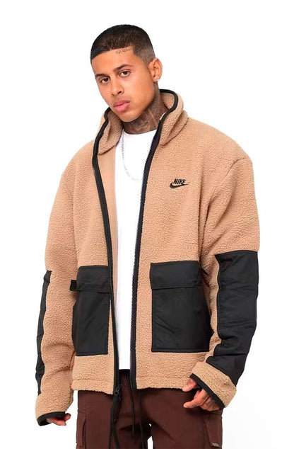 Jaqueta Nike Sportswear NSW Sherpa Masculino Marrom - NewSkull