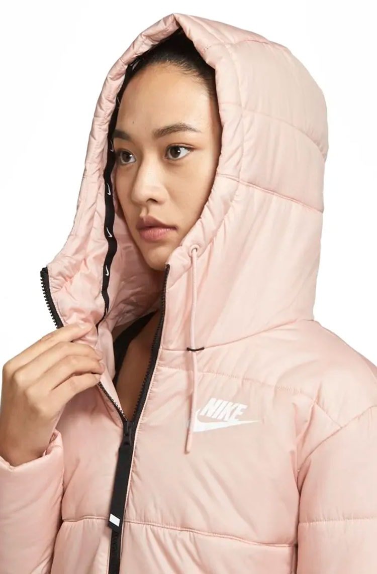 Jaqueta Nike Sportswear Therma - FIT Repel Feminina Rosa/Branco - NewSkull