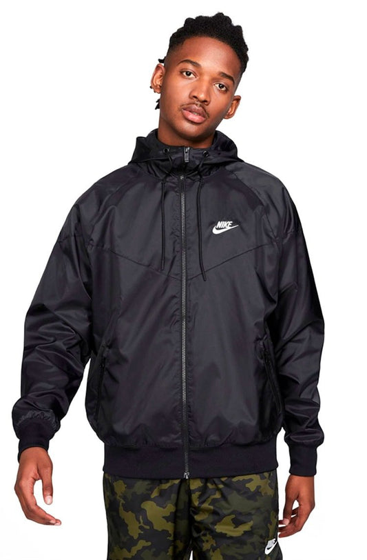 Jaqueta Nike Sportswear Windrunner Masculina Preto/Branco - NewSkull
