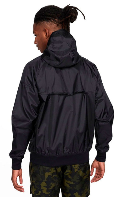 Jaqueta Nike Sportswear Windrunner Masculina Preto/Branco - NewSkull