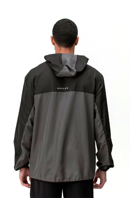 Jaqueta Oakley Mod Blocked Jacket Preto/Cinza - NewSkull