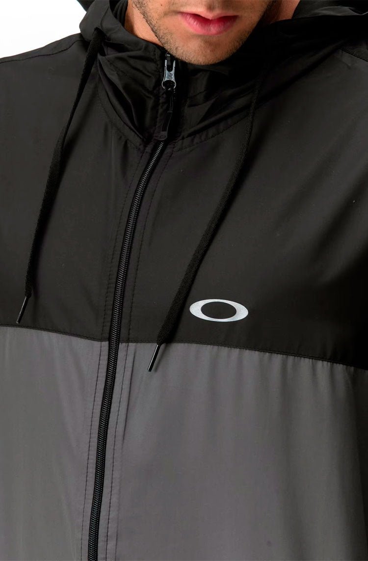 Jaqueta Oakley Mod Blocked Jacket Preto/Cinza - NewSkull