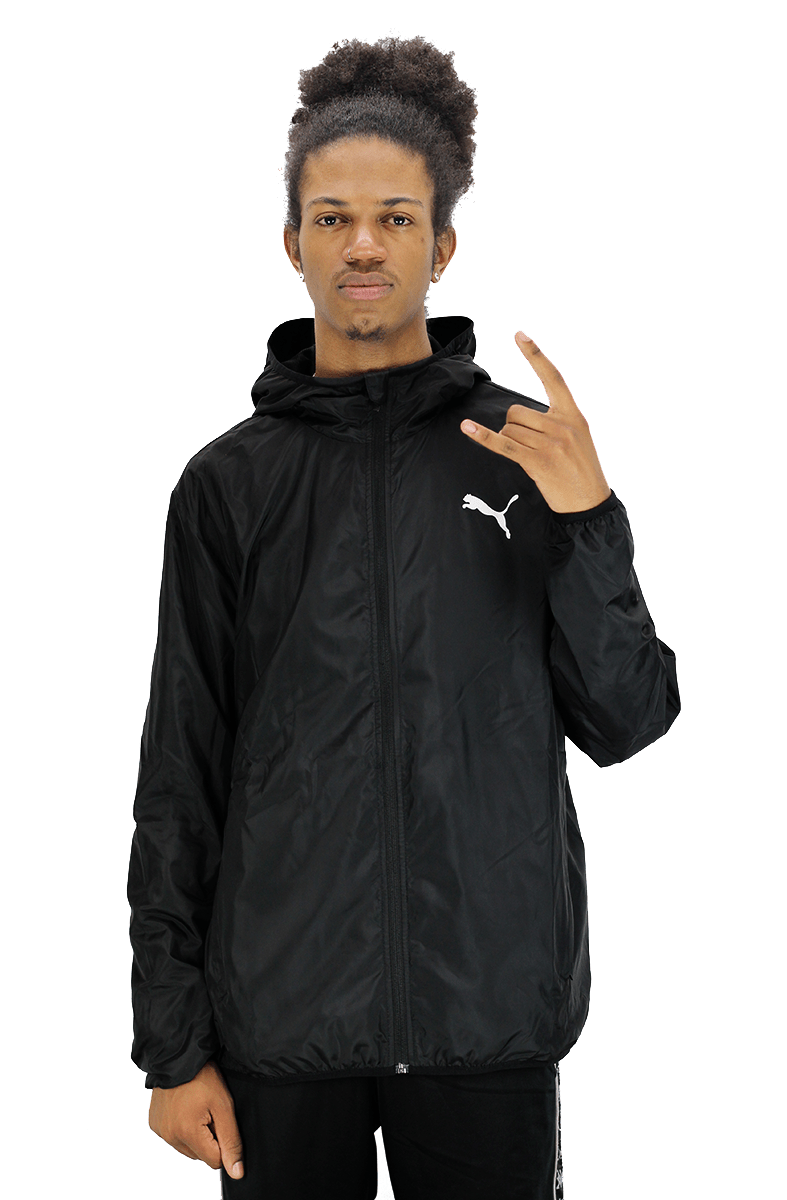 JAQUETA PUMA CORTA VENTO SOLID PRETO - NewSkull