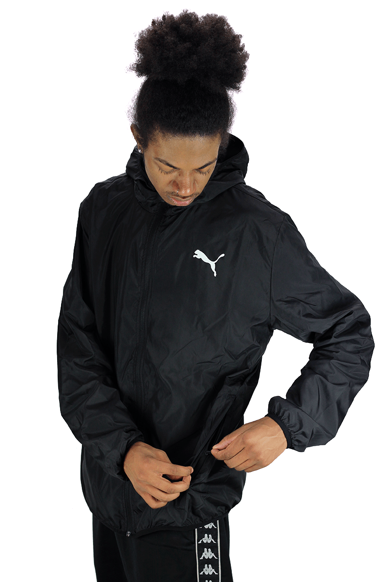 JAQUETA PUMA CORTA VENTO SOLID PRETO - NewSkull