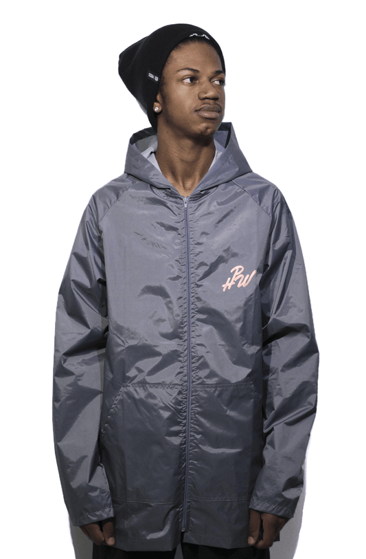 Jaqueta Raincoat Blaze Supply HPW Grey Cinza - NewSkull