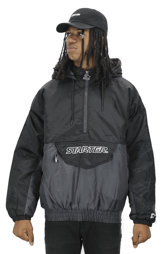 Jaqueta Starter Anorak Estofada Preto - NewSkull