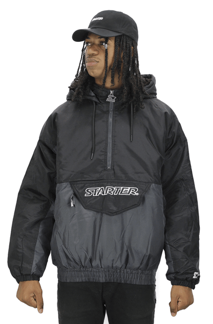Jaqueta Starter Anorak Estofada Preto - NewSkull