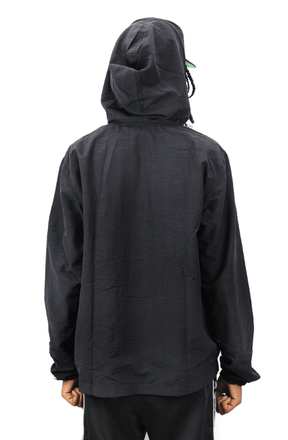 Jaqueta Starter Corta Vento Compton Capuz Preto - NewSkull