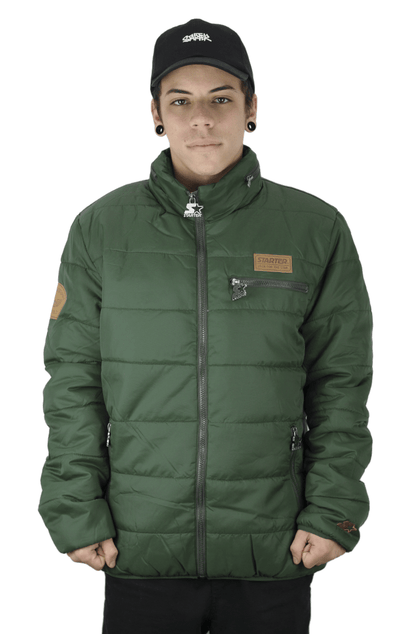 Jaqueta Starter Estofada Verde - NewSkull