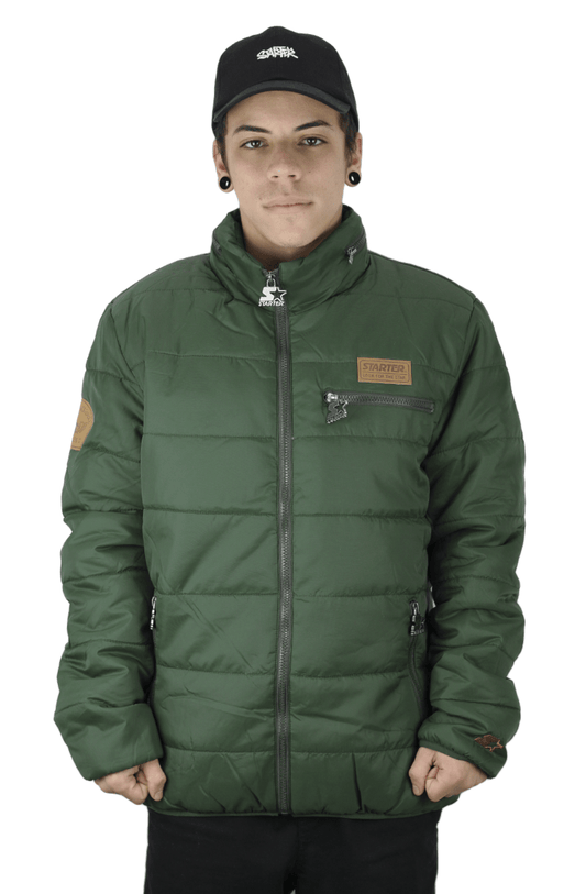 Jaqueta Starter Estofada Verde - NewSkull